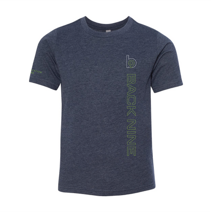 Sideline — Easy Tee (Youth) — Midnight Navy Front