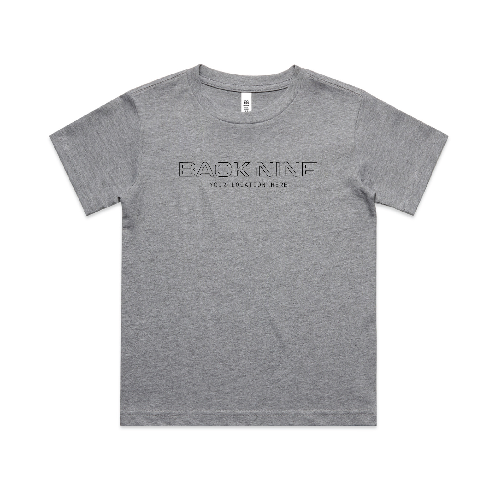 Signal — Sturdy Tee (Youth) — Athletic Heather Front