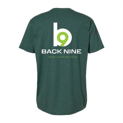 Hometown — Easy Tee (Adult) — Forest Green Back