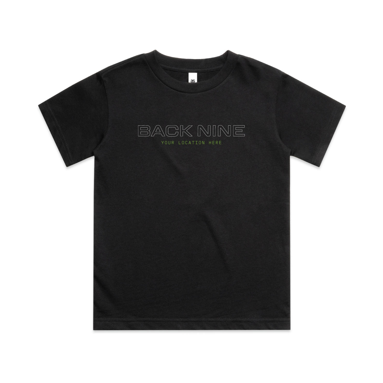 Signal — Sturdy Tee (Youth) — Black Front