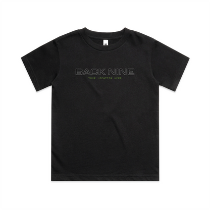 Signal — Sturdy Tee (Youth) — Black Front