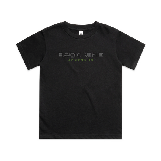 Signal — Sturdy Tee (Youth) — Black Front