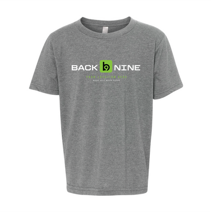 Marquee — Easy Tee (Youth) — Heather Grey Front
