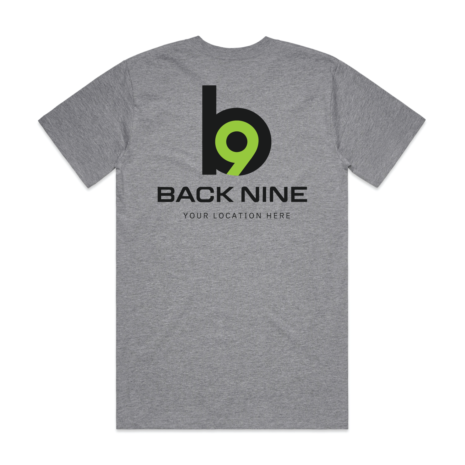 Hometown — Sturdy Tee (Adult) — Athletic Heather Back