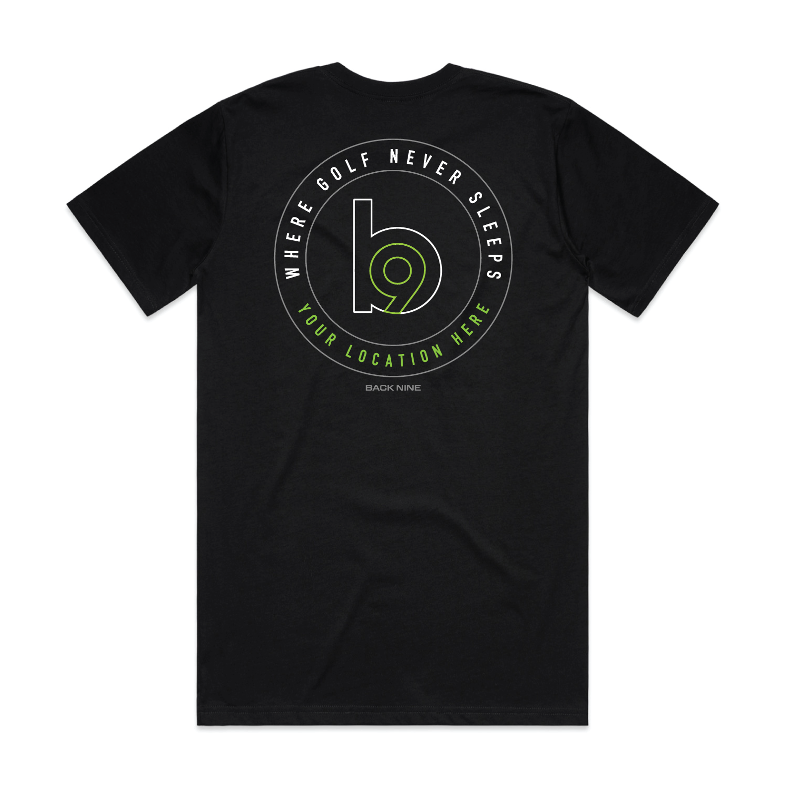 Crest — Sturdy Tee (Adult) — Black Back