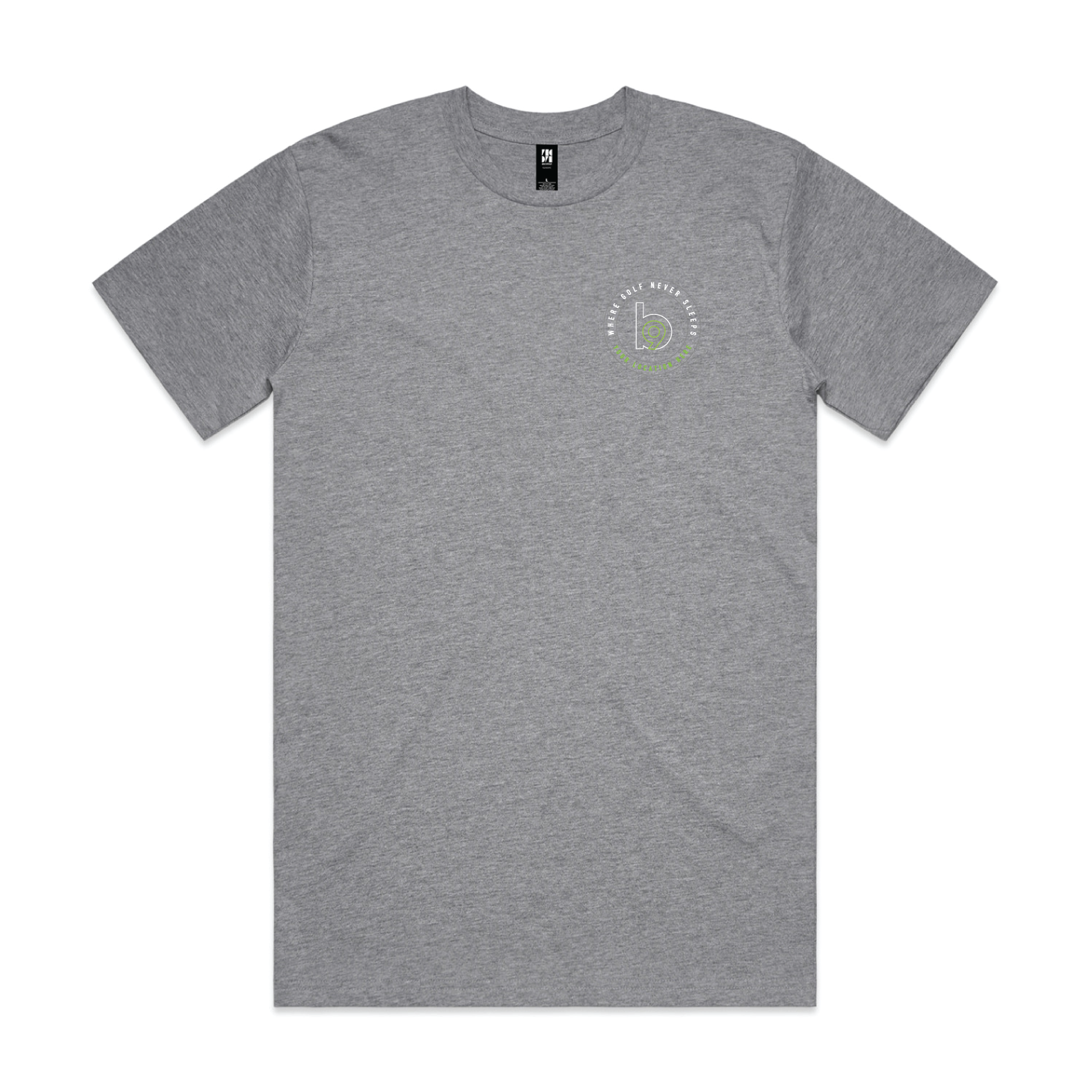 Crest — Sturdy Tee (Adult) — Athletic Heather Front