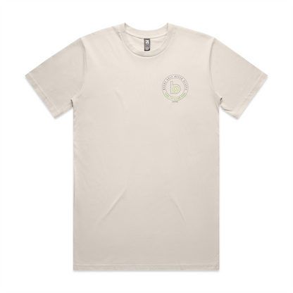 Crest — Sturdy Tee (Adult) — Bone Front