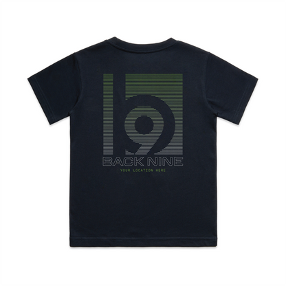 Signal — Sturdy Tee (Youth) — Navy Back