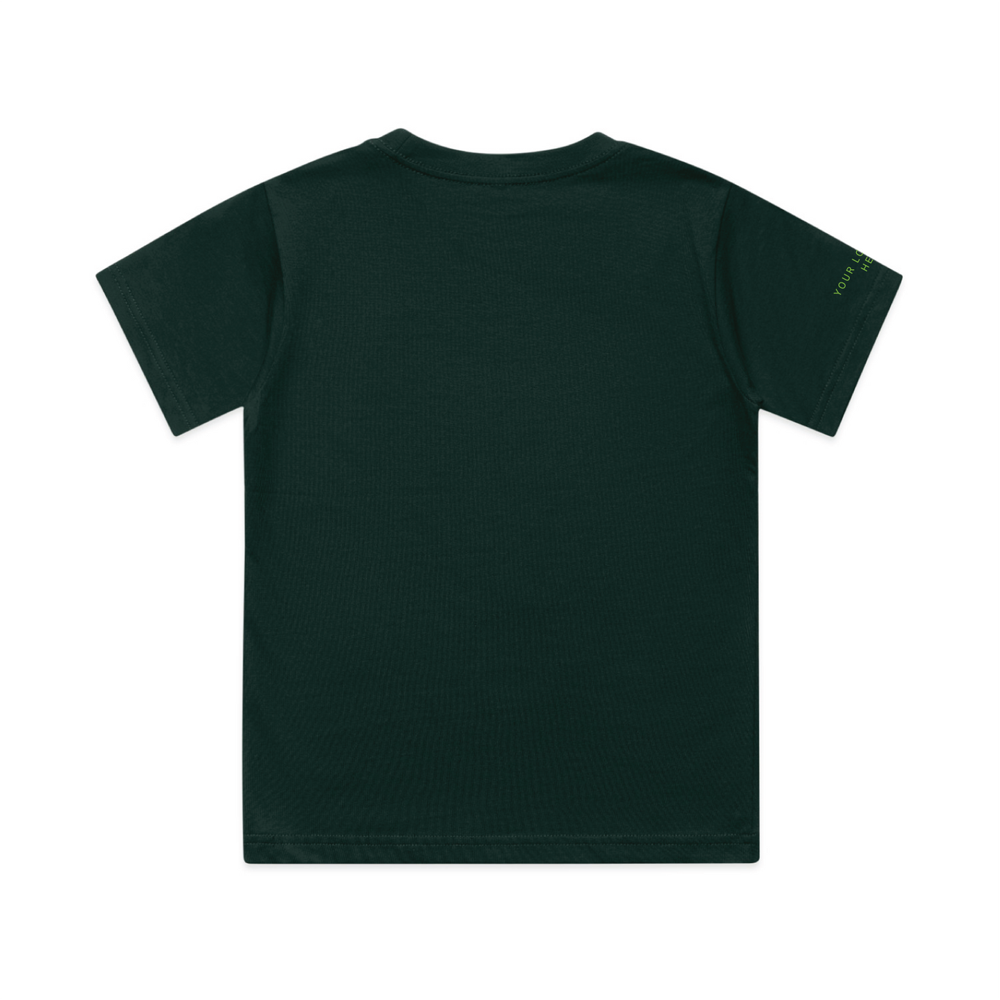 Sideline — Sturdy Tee (Youth) — Pine Green Back