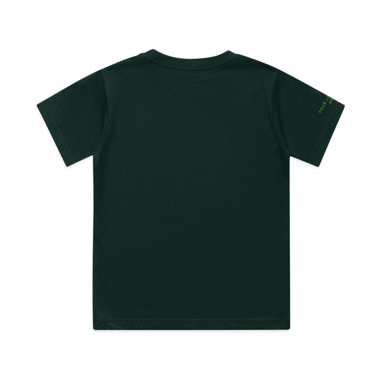 Sideline — Sturdy Tee (Youth) — Pine Green Back