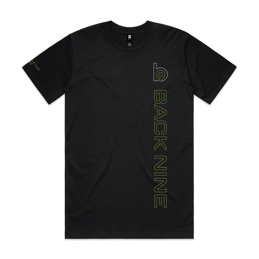 Sideline — Sturdy Tee (Adult) — Black Front