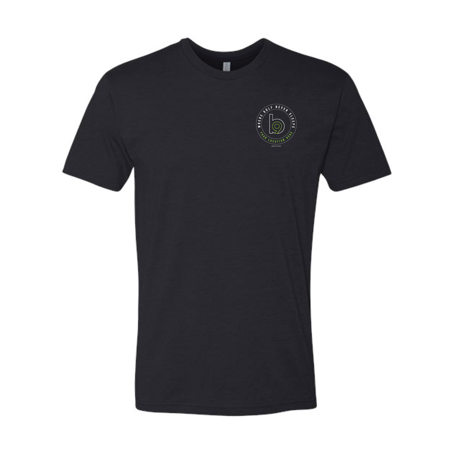 Crest — Easy Tee (Adult) — Black Back