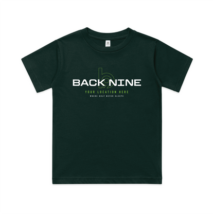 Blueprint — Sturdy Tee (Youth) — Pine Green Front