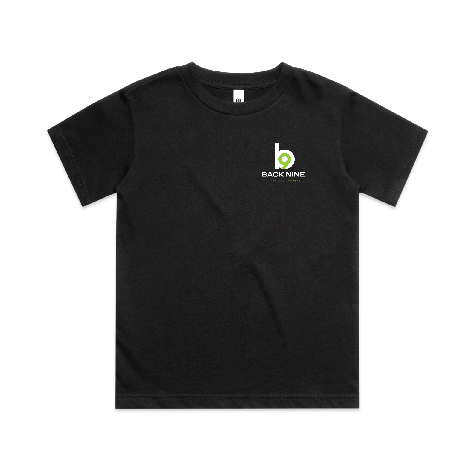 Hometown — Sturdy Tee (Youth) — Black Front