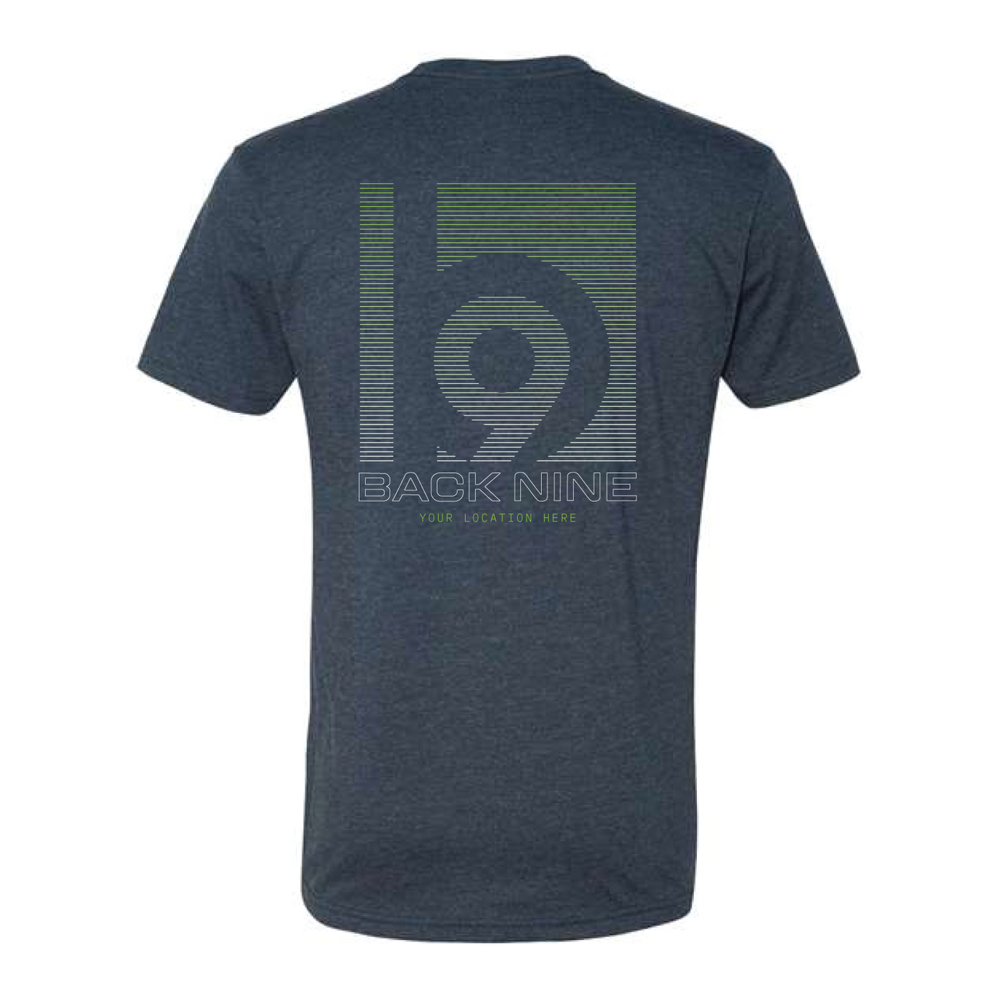 Signal — Easy Tee (Adult) — Midnight Navy Back