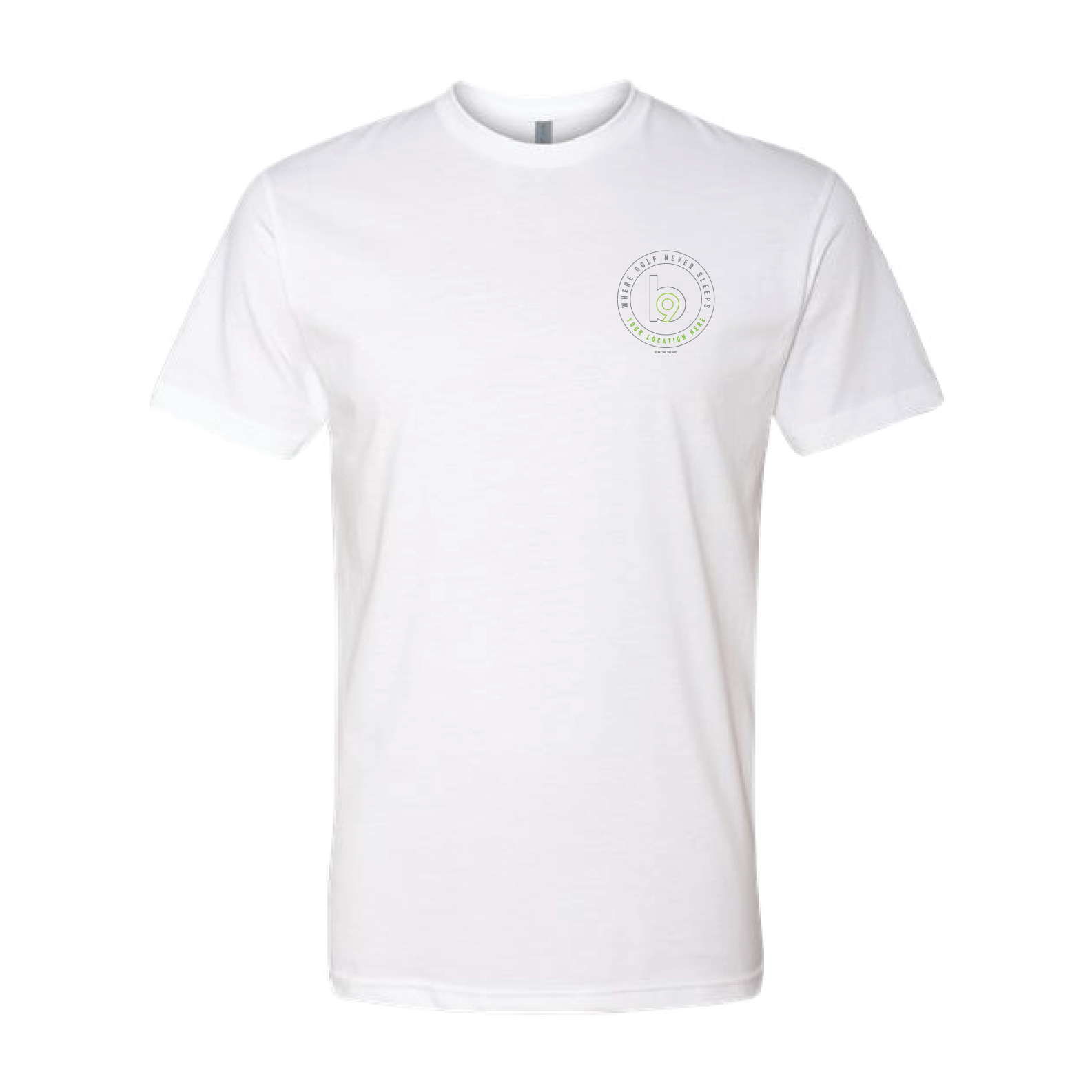 Crest — Easy Tee (Adult) — White Back