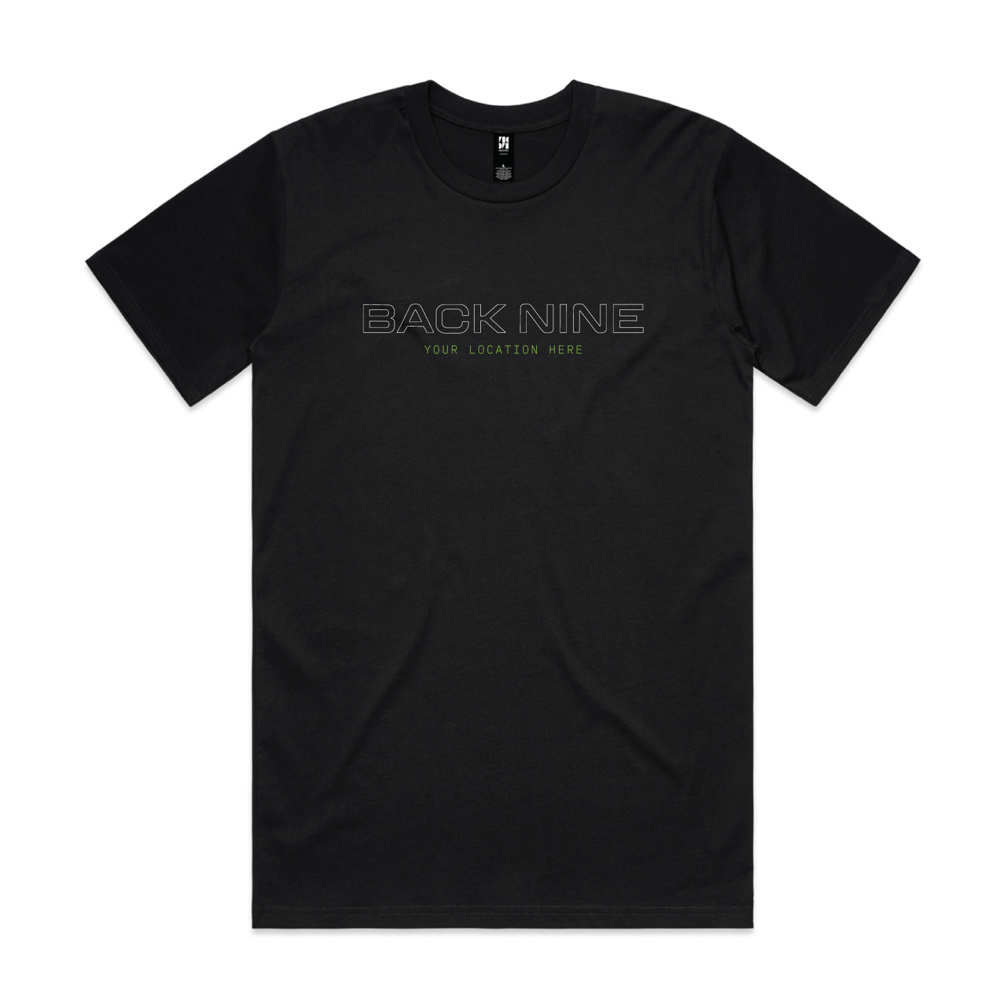 Signal — Sturdy Tee (Adult) — Black Front