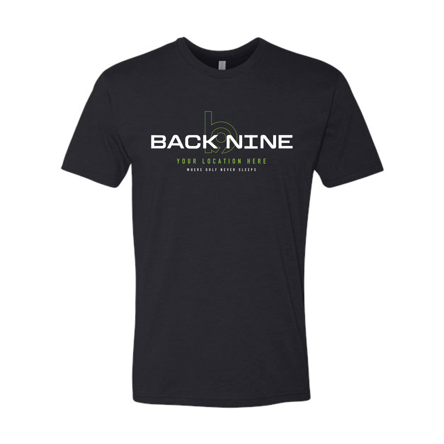 Blueprint — Easy Tee (Adult) — Black Front