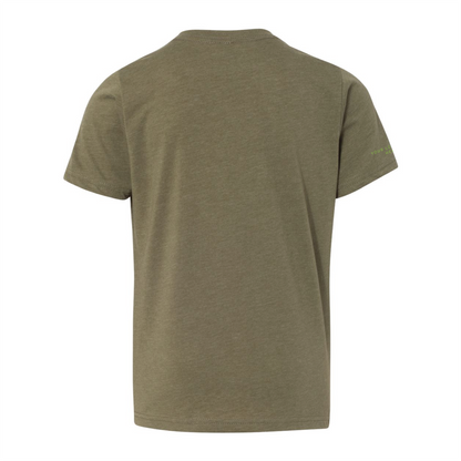 Sideline — Easy Tee (Youth) — Military Green Back