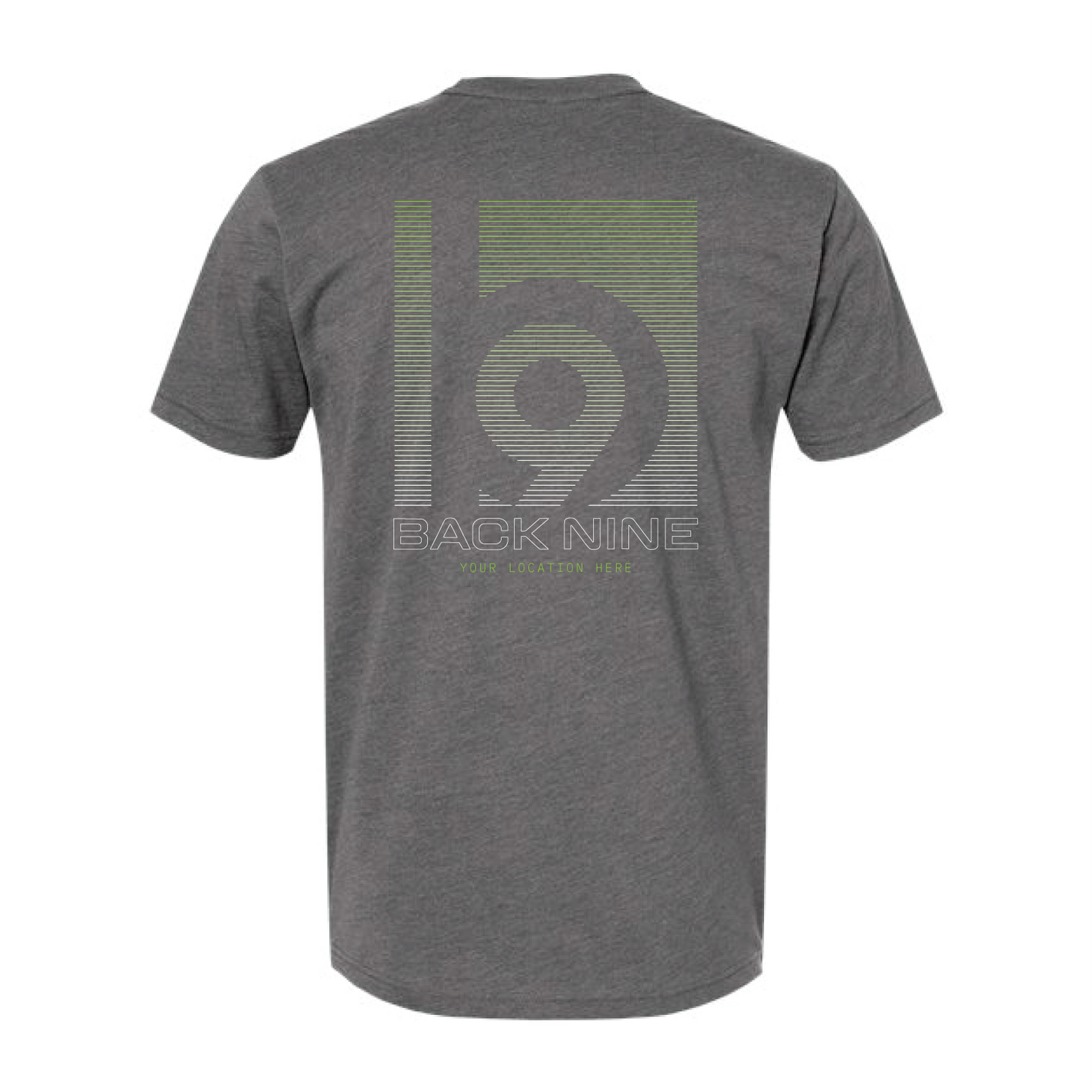 Signal — Easy Tee (Adult) — Heather Grey Back