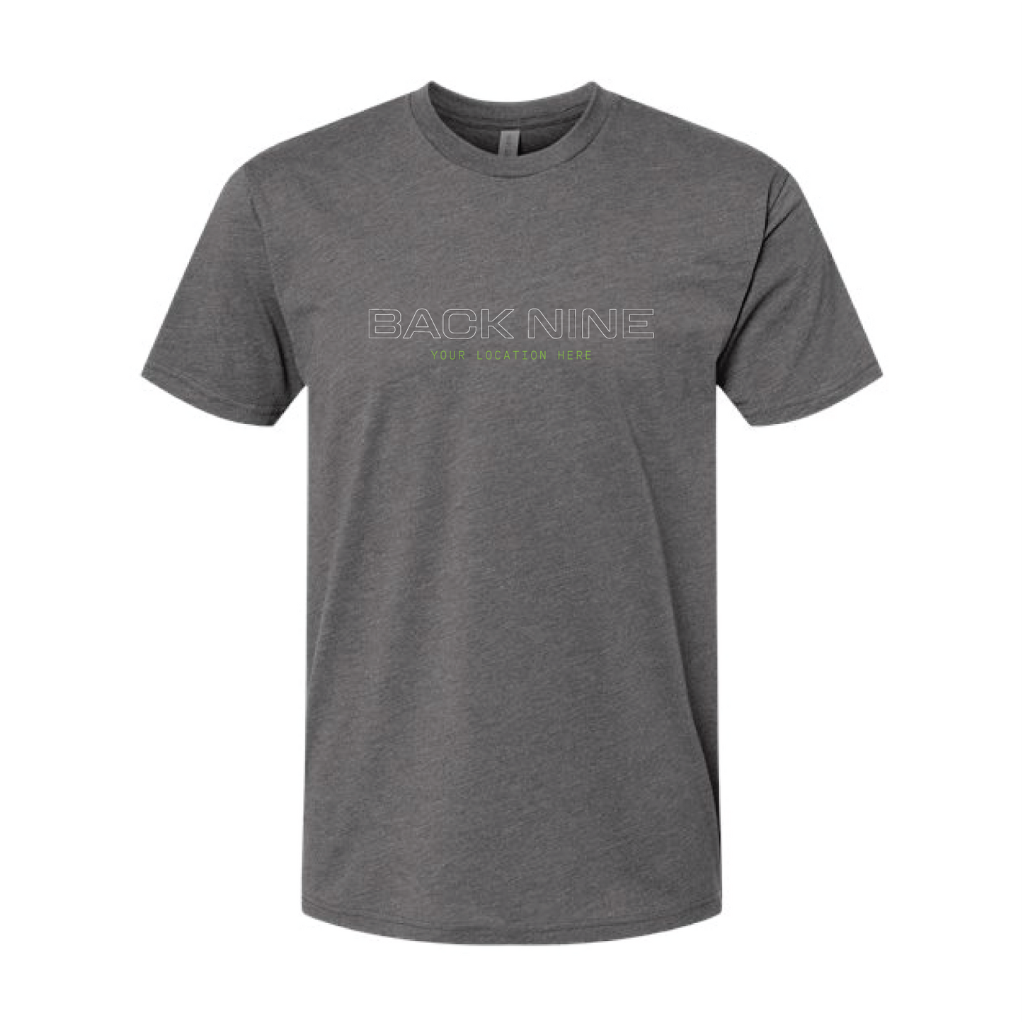Signal — Easy Tee (Adult) — Heather Grey Front
