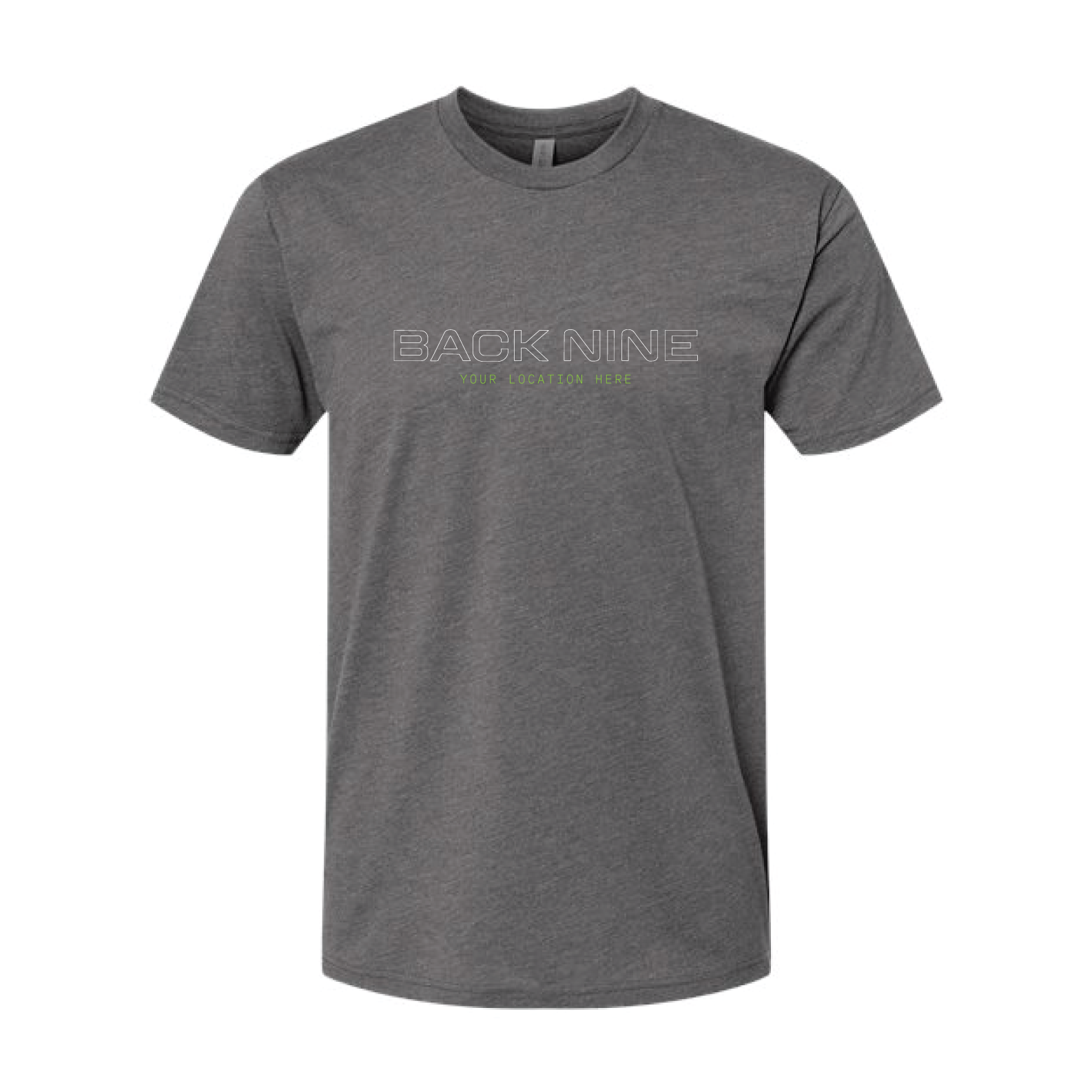 Signal — Easy Tee (Adult) — Heather Grey Front