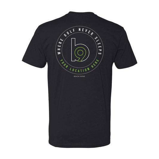 Crest — Easy Tee (Adult) — Black Front