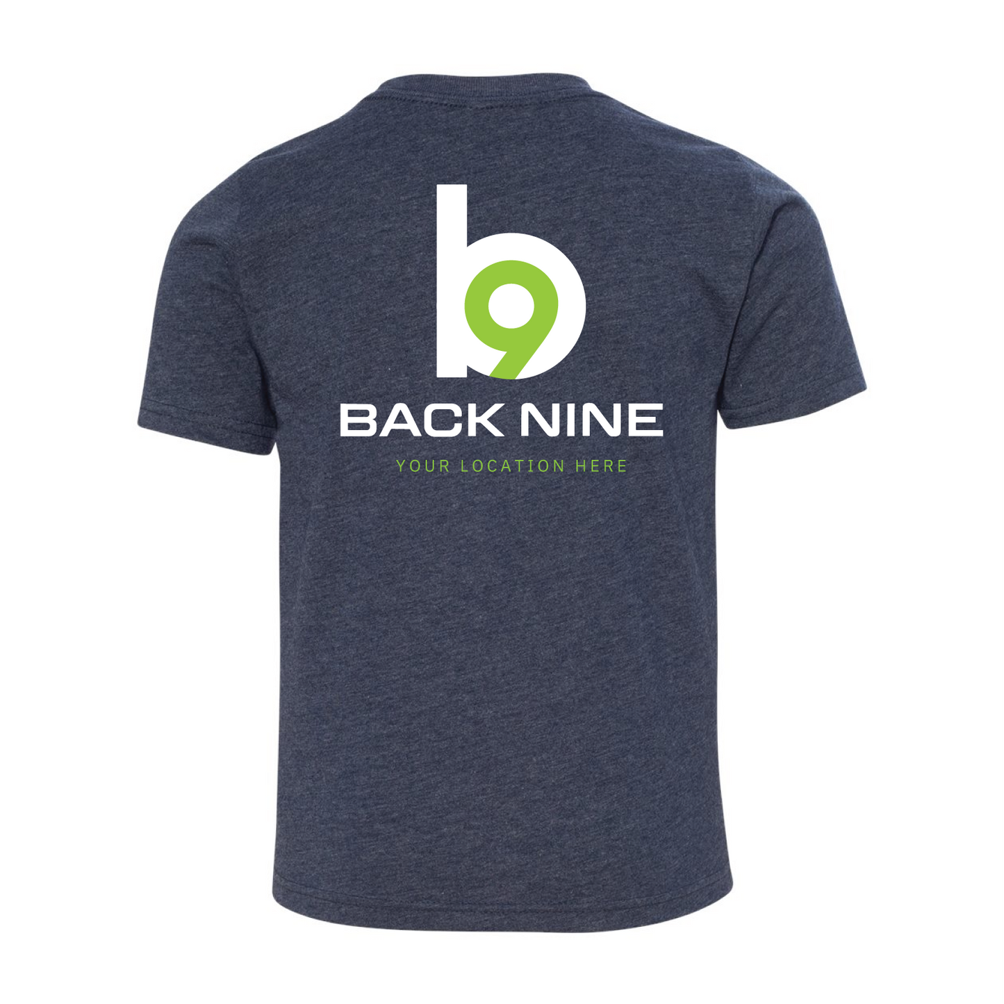 Hometown — Easy Tee (Youth) — Midnight Navy Back